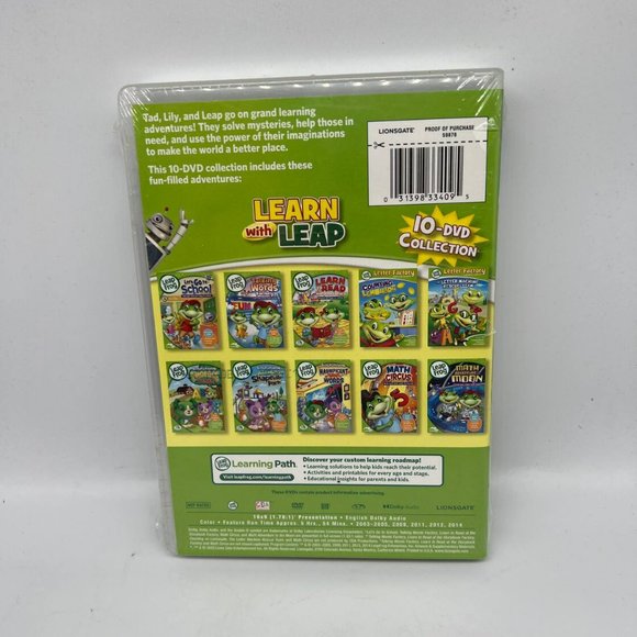 Leap Frog: Learn with Leap 10 DVD Collection - Picture 2 of 6